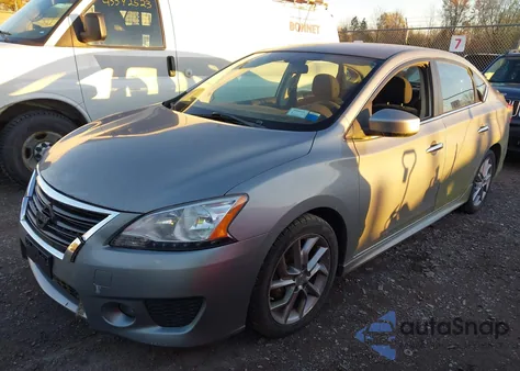 2013 Nissan Sentra Sr from USA, damaged, VIN 3N1AB7AP0DL790124